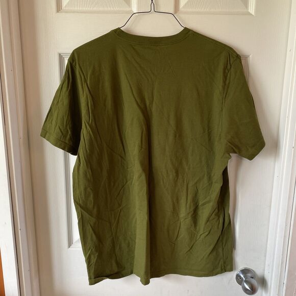 North Face Shirt Mens XL Green Bear Mountain Graphic Outdoor Tee Short Sleeve - Picture 6 of 10